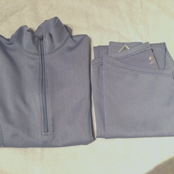 MEC Women's MED Base Layer Set, Light blue - Picture 7 of 8